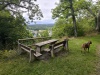 Picknickstelle beim Aufstieg
