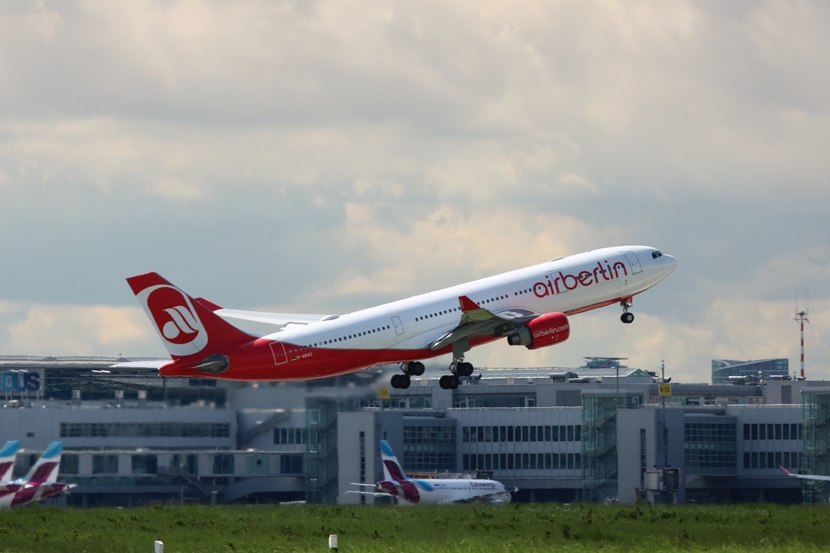 Airplane Airberlin Takeoff