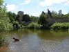 Wassergraben an der Hardtburg