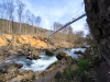 Die Prüm mit Hängebrücke