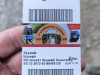 Ticket aus dem Automaten